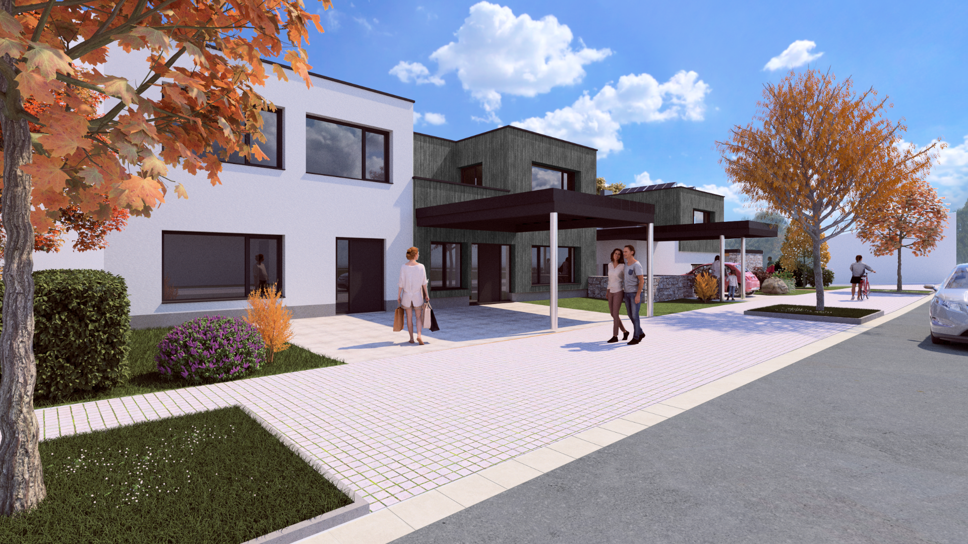 řadové domy bažantnice - letohrad