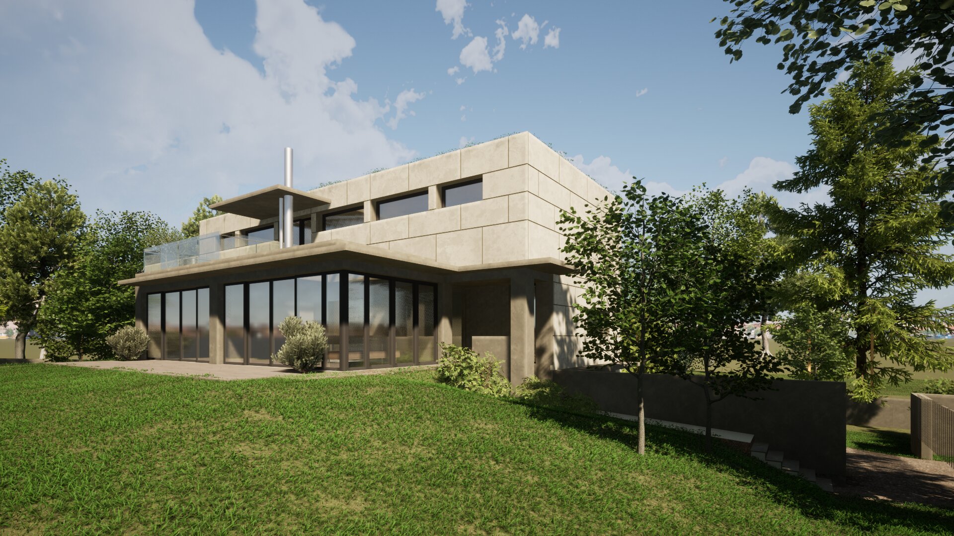 rodinný dům - Liberec - spolupráce: atelier architektury Šuda-Horský